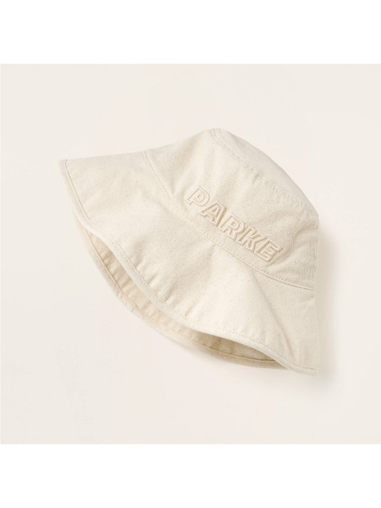 PARKE x TARGET Cavas Cream Embroidered Bucket Hat main image 3